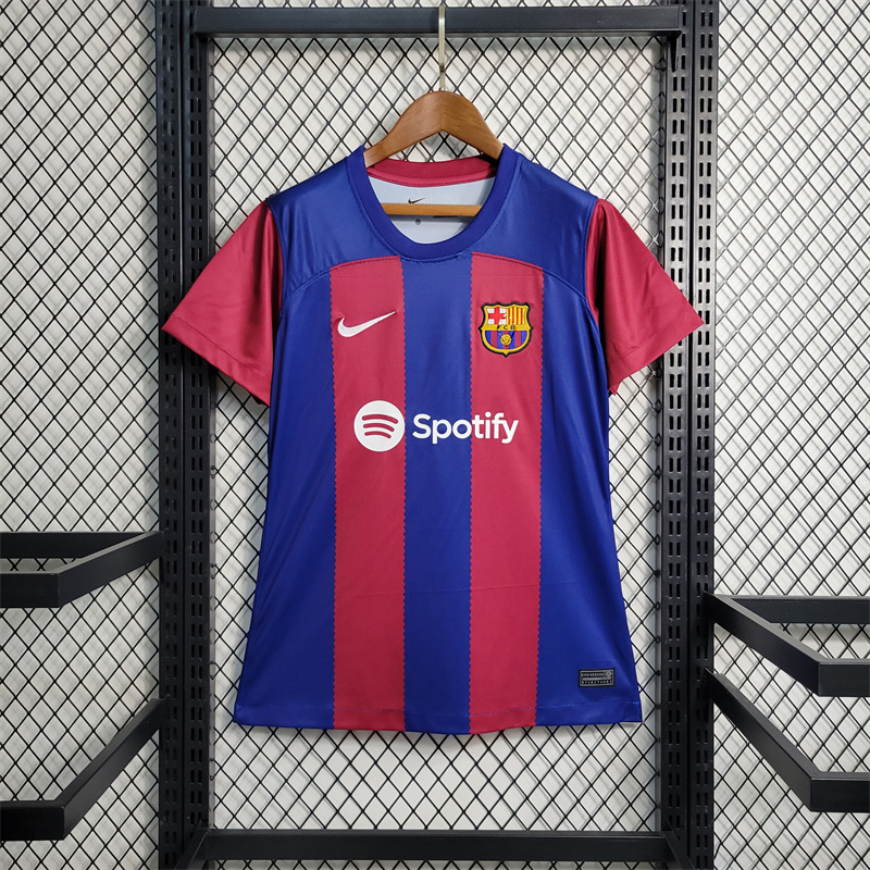 23/24 Barcelona Women Home Shirt Fans Jersey